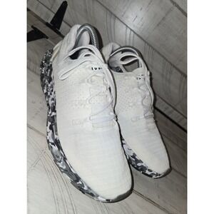 Nobull White/Black Granite Ripstop Runner Sneakers Women's Size 8.5/Men's Size 7